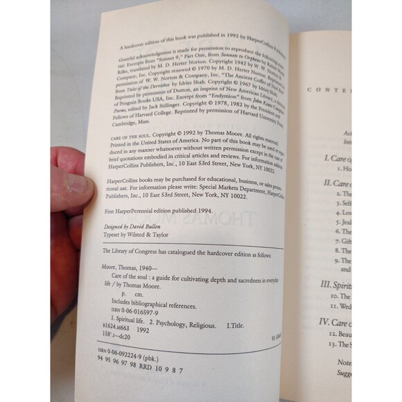 Care of the Soul : A Guide for Cultivating Depth and Sacredness in Everyday Life - Picture 7 of 7